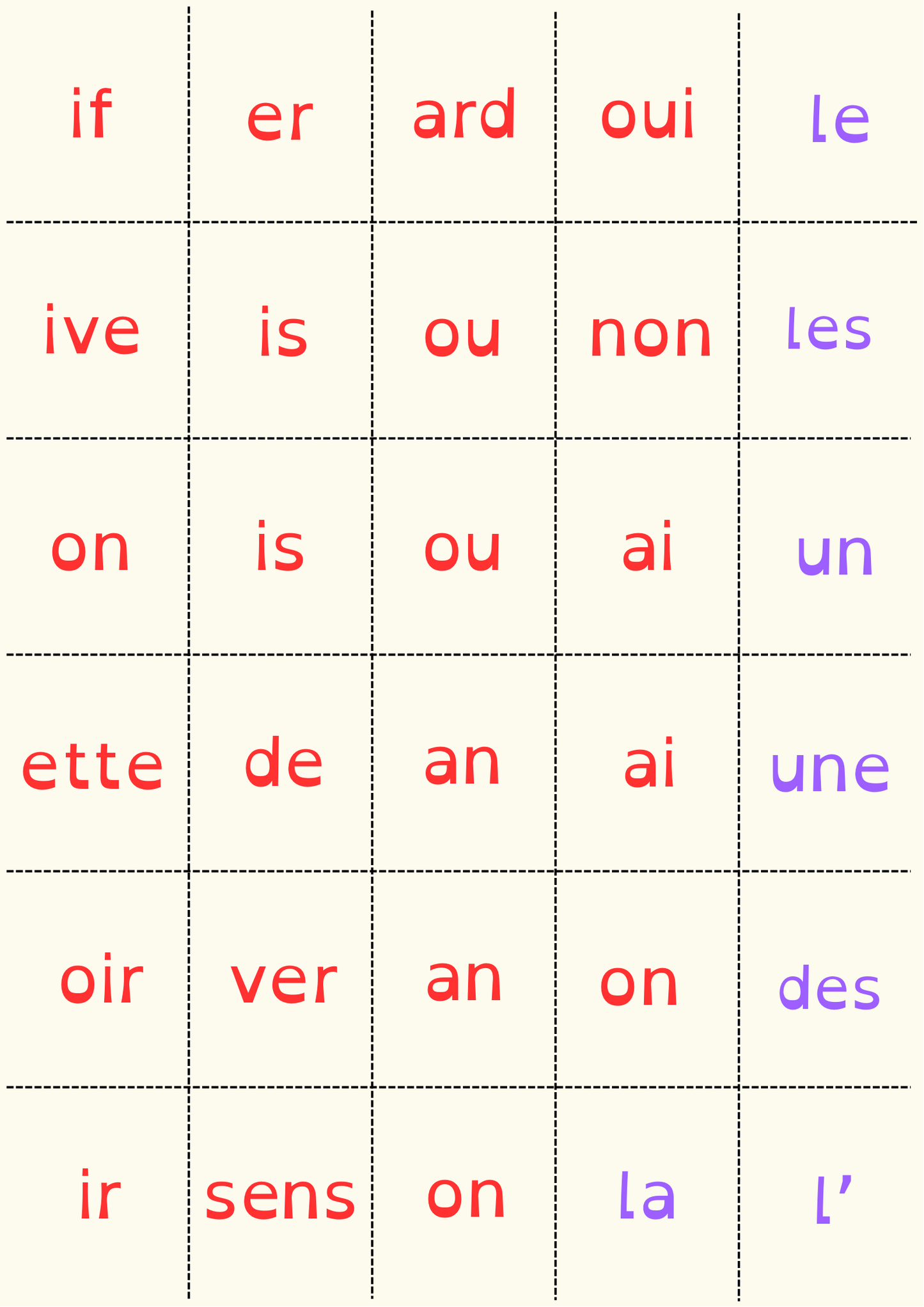 Private Joke ® Franglais – Educators Edition, French Word Game