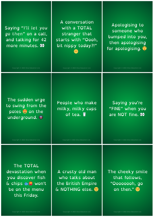 Private Joke ® Britwit (Ages 15+) – British English Word Game