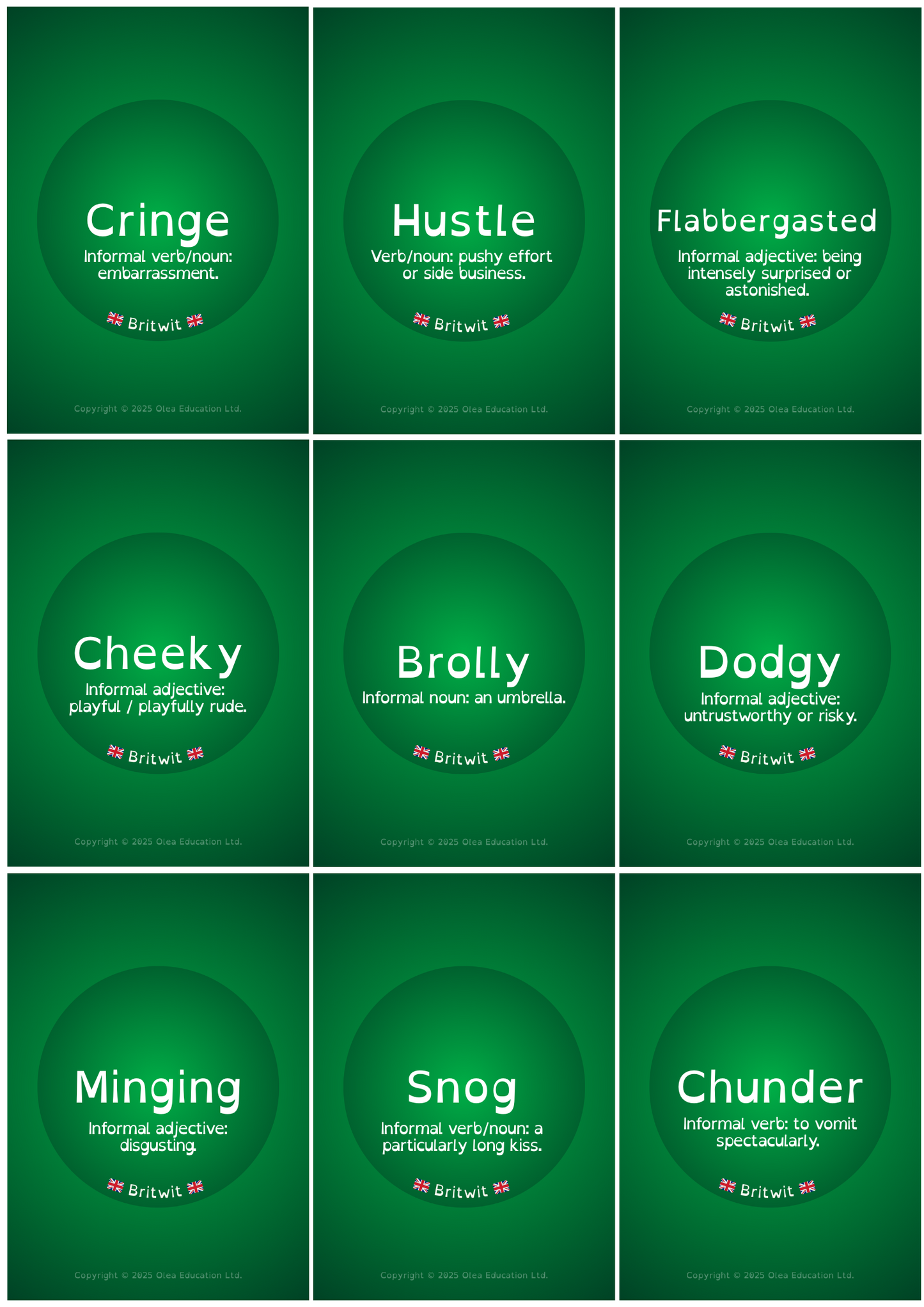 Private Joke ® Britwit – British English Word Game