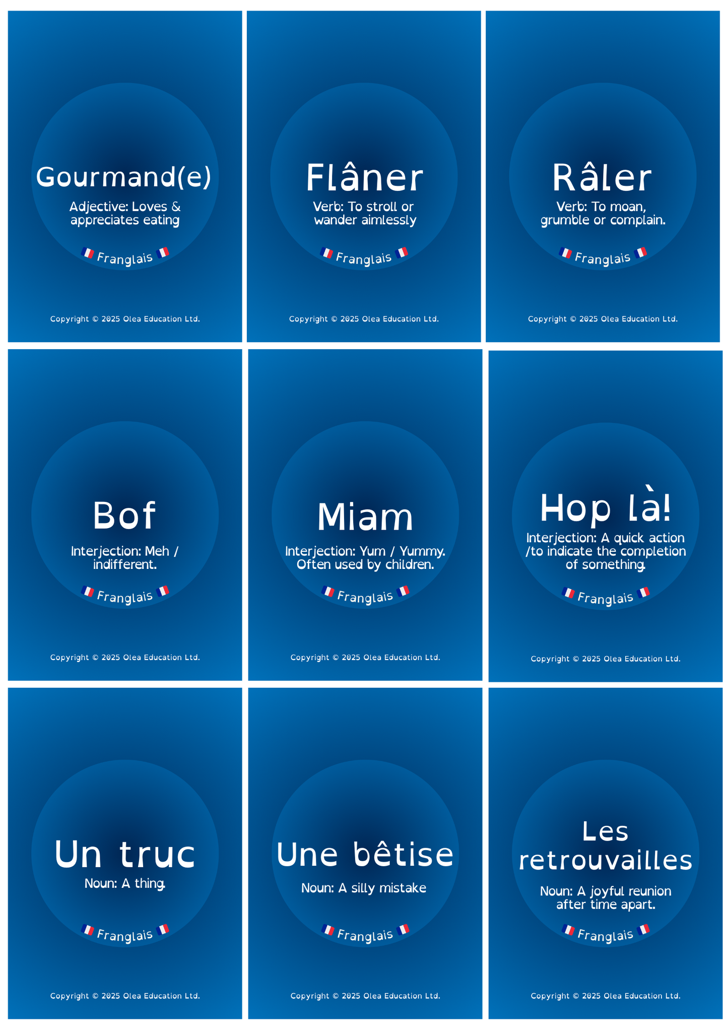 Private Joke ® Franglais – French Word Game