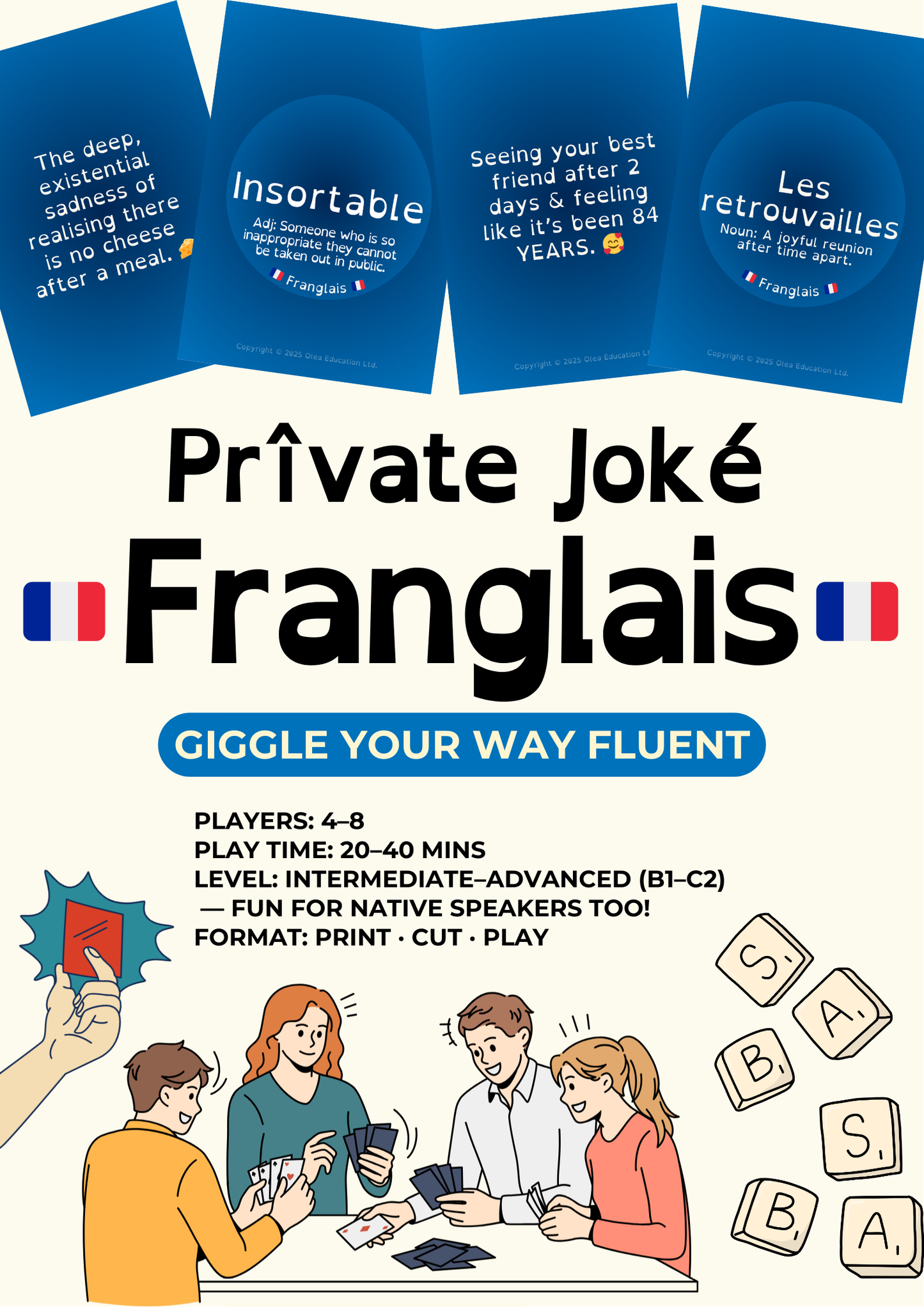 Private Joke ® Franglais: French Word Game