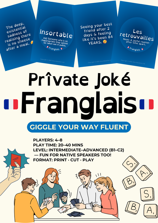 Private Joke ® Franglais: French Word Game