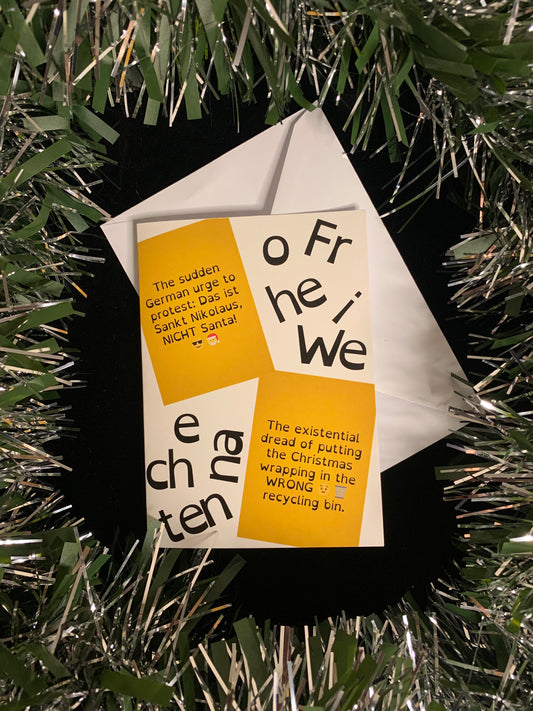 Christmas Cards, Denglisch Edition #8