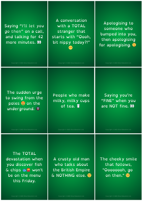 Private Joke ® Britwit: British English Word Game